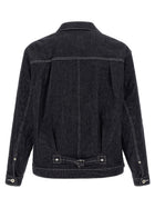 Comme Des Garҫons Homme Pleated Detail Jacket Blue, view 2