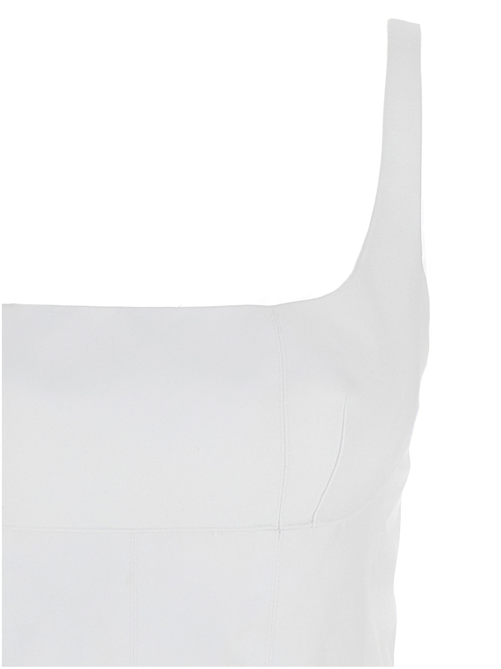 Giovanni Bedin Pleated Dress White