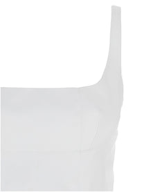 Giovanni Bedin Pleated Dress White