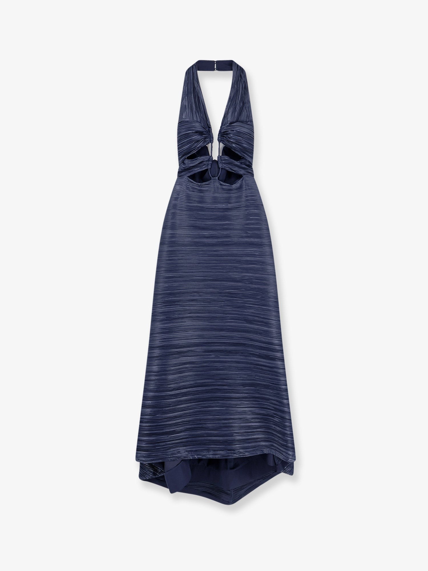 Cult Gaia Women's Pleated Fabric Jahzara Dress DEEP LAKE