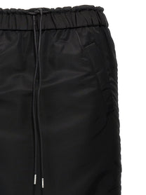 Sacai Pleated Insert Skirt Black