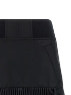 Sacai Pleated Insert Skirt Black, view 3