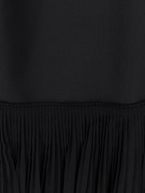Rohe Women's Pleated Long Dress Black
