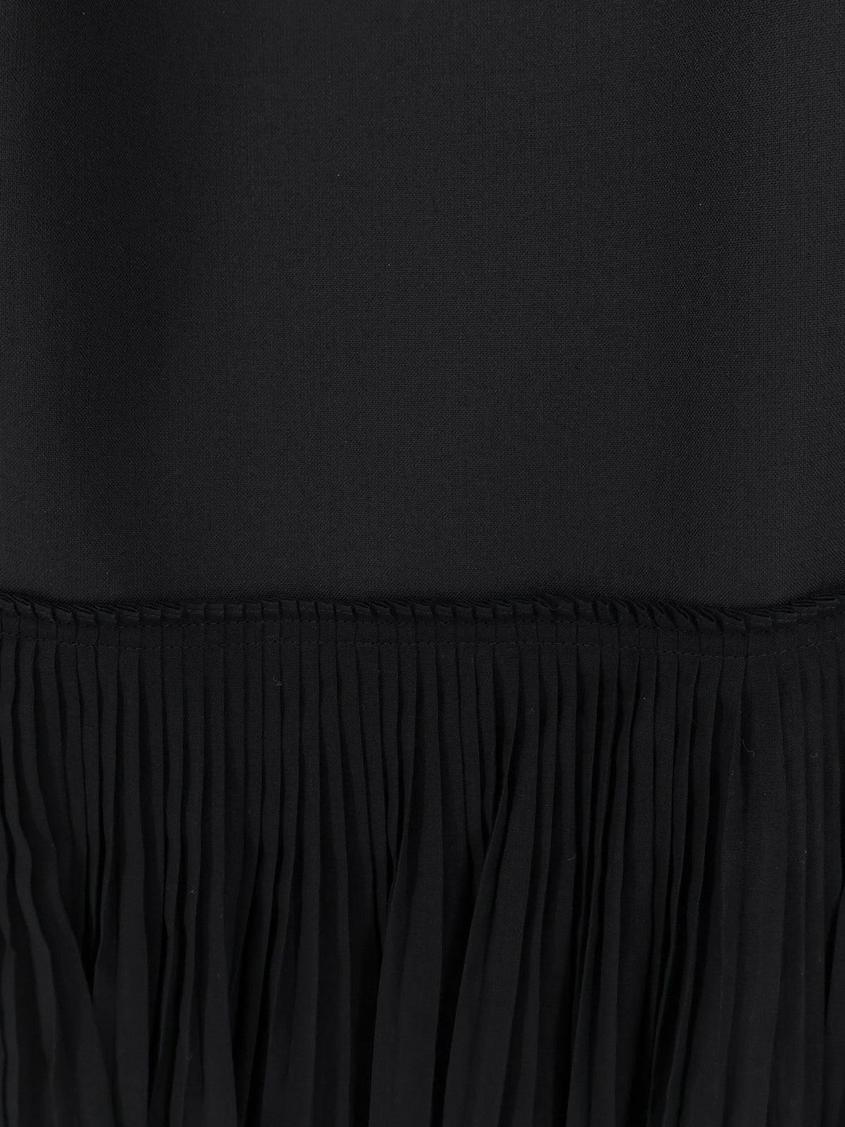 Rohe Women's Pleated Long Dress Black