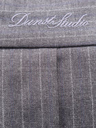DUNST Women's Pleated Mini Skirt Grey, view 3