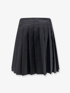 MM6 Maison Margiela Women's Pleated Mini Skirt Grey, view 2