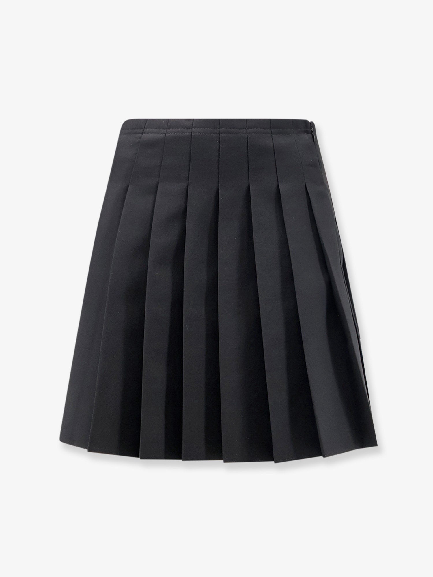 MM6 Maison Margiela Women's Pleated Mini Skirt Grey