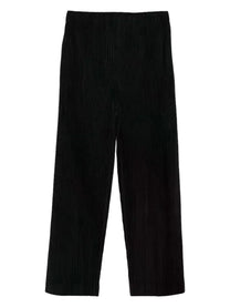 Homme Plisse Issey Miyake Men's Pleated Pants Black