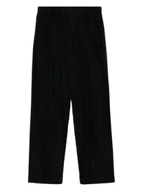 Homme Plisse Issey Miyake Men's Pleated Pants Black
