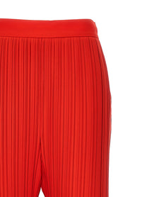 LANVIN Pleated Pants Red