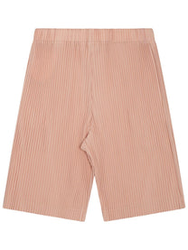 Homme Plisse Issey Miyake Men's Pleated Shorts Blue