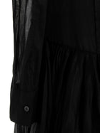 Jil Sander Pleated Skirt Dress Black, view 4