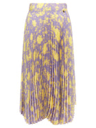 Catalina Pleated Skirt Purple