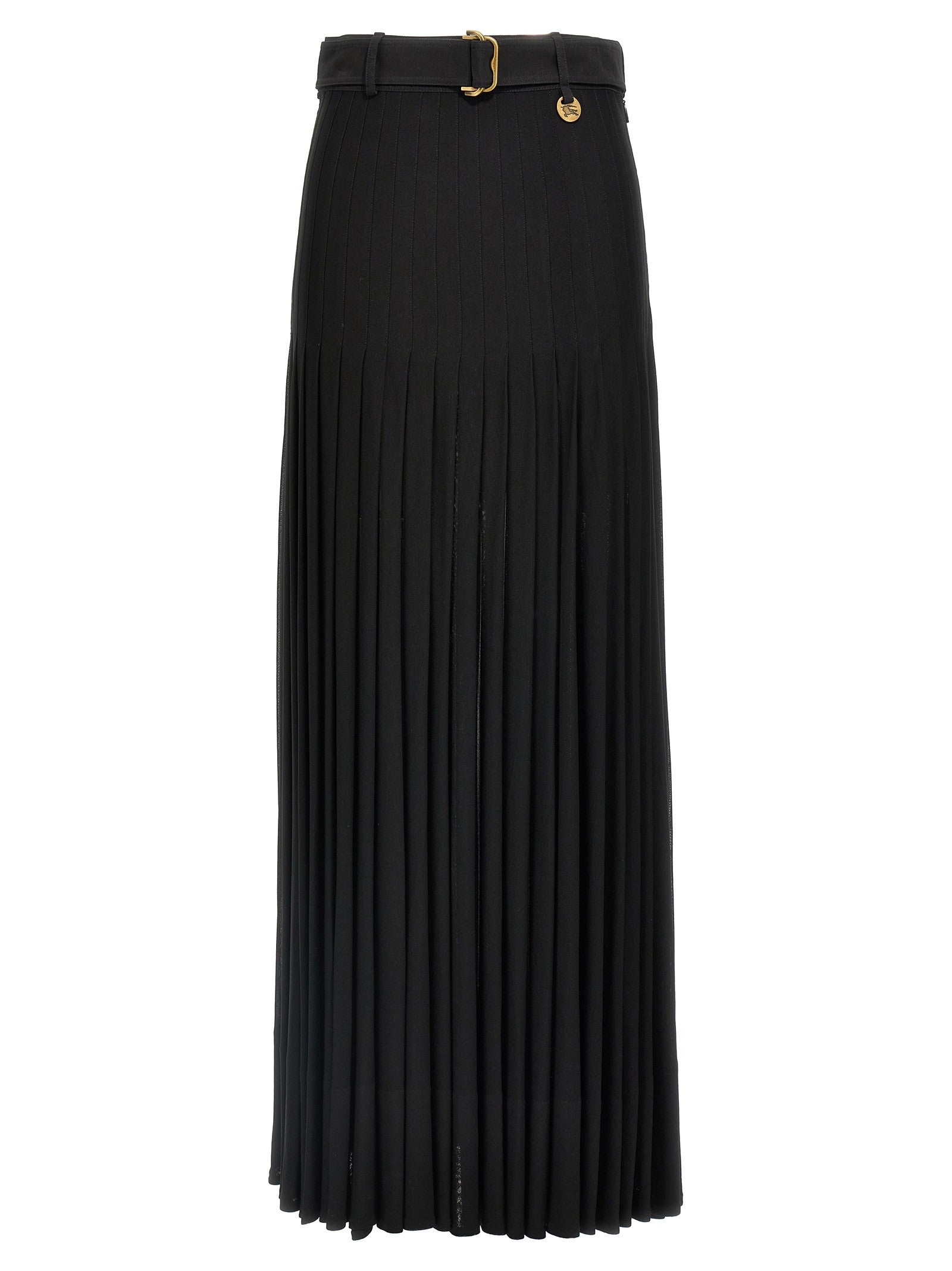 Burberry Pleated Skirt Black
