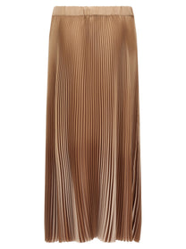 Fabiana Filippi Pleated Skirt Beige