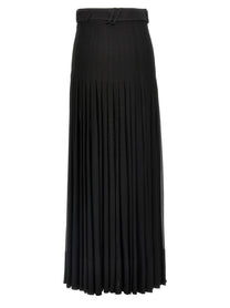 Burberry Pleated Skirt Black