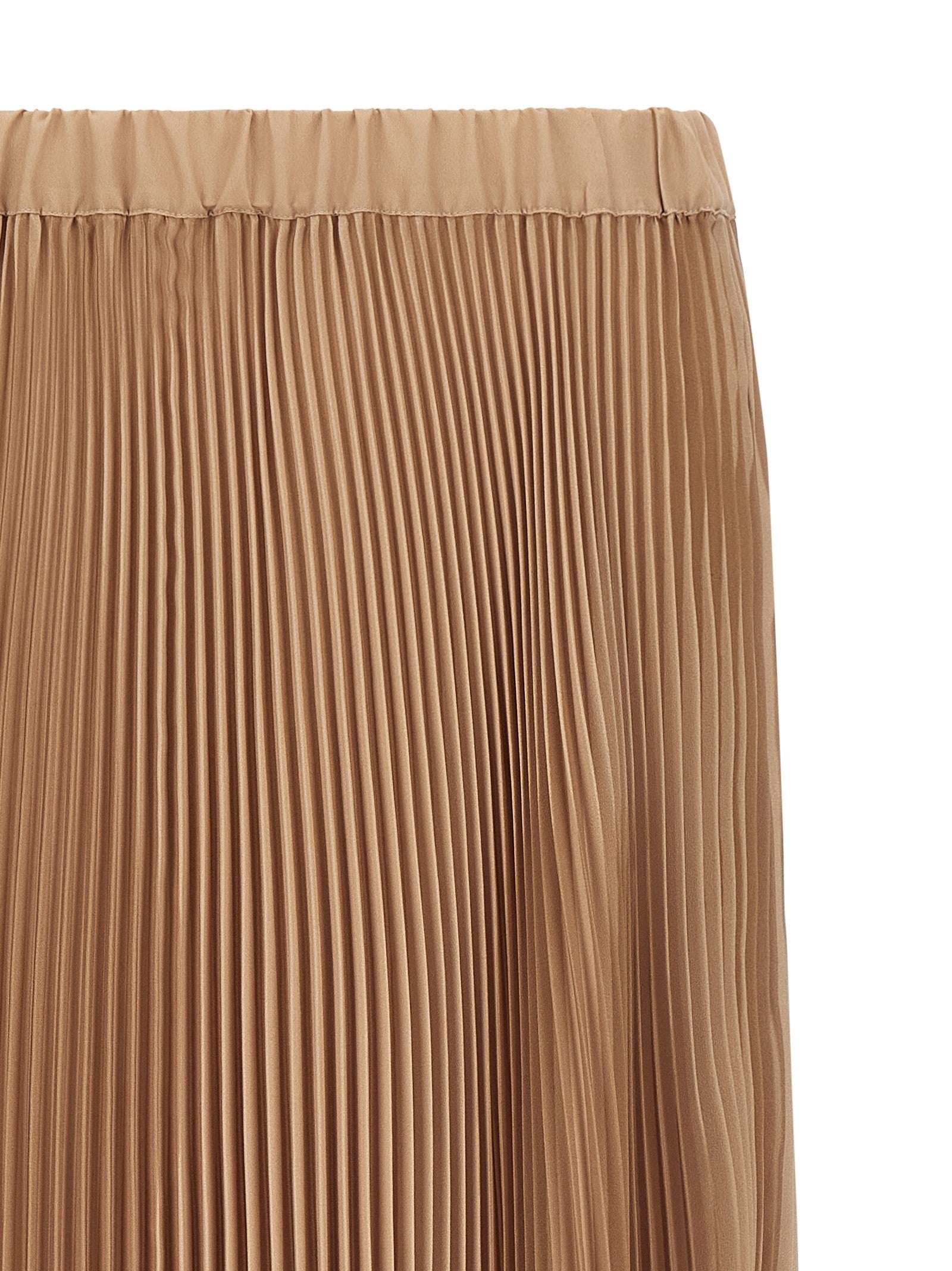 Fabiana Filippi Pleated Skirt Beige