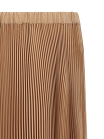Fabiana Filippi Pleated Skirt Beige