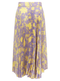 Catalina Pleated Skirt Purple