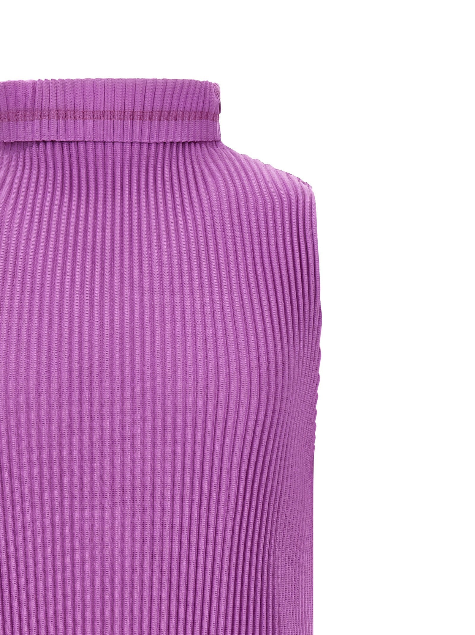 Homme Plissé Issey Miyake Pleated Sweater Purple