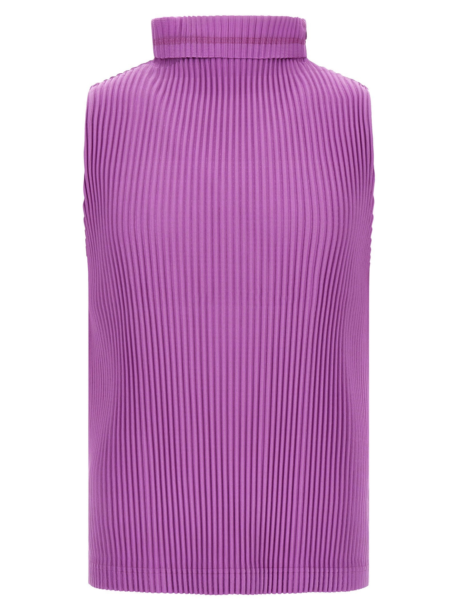 Homme Plissé Issey Miyake Pleated Sweater Purple