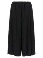 Comme Des Garçons Pleated Trousers Black