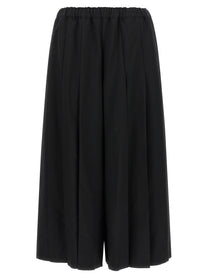 Comme Des Garçons Pleated Trousers Black