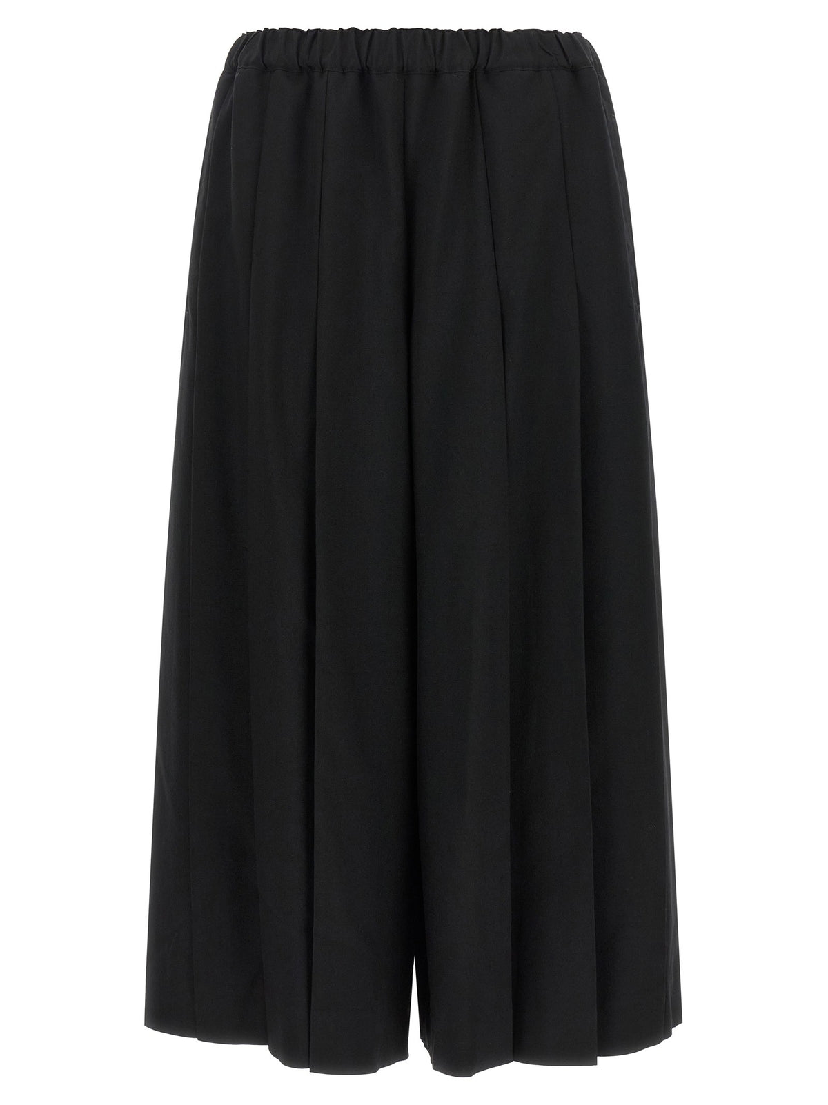 Comme Des Garçons Pleated Trousers Black