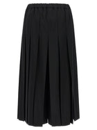 Comme Des Garçons Pleated Trousers Black