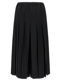 Comme Des Garçons Pleated Trousers Black
