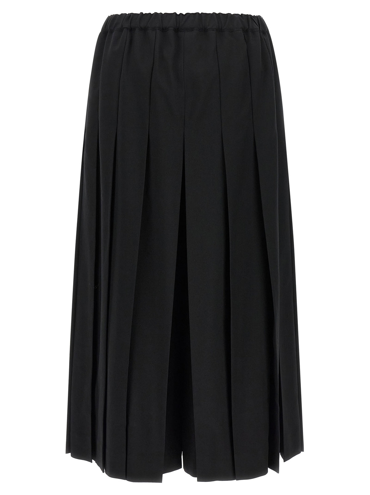 Comme Des Garçons Pleated Trousers Black