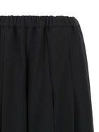 Comme Des Garçons Pleated Trousers Black