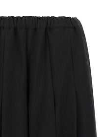 Comme Des Garçons Pleated Trousers Black