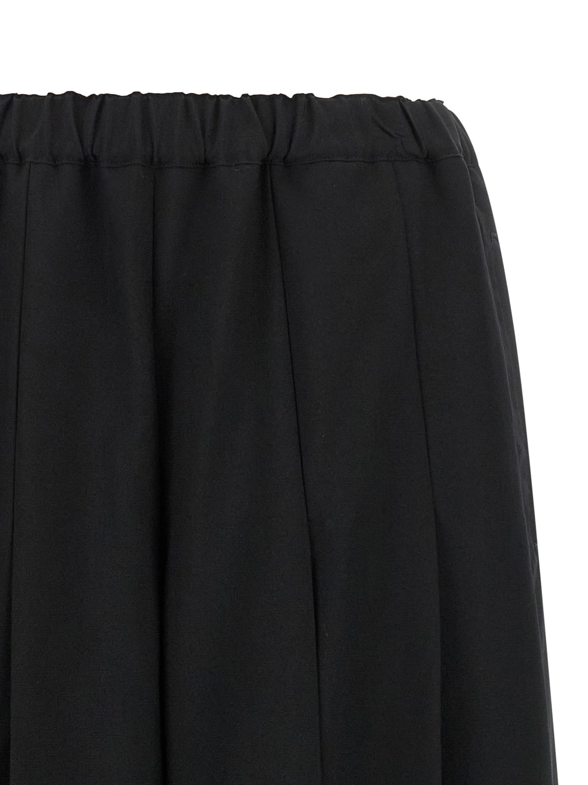 Comme Des Garçons Pleated Trousers Black