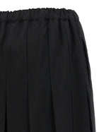 Comme Des Garçons Pleated Trousers Black