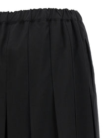 Comme Des Garçons Pleated Trousers Black