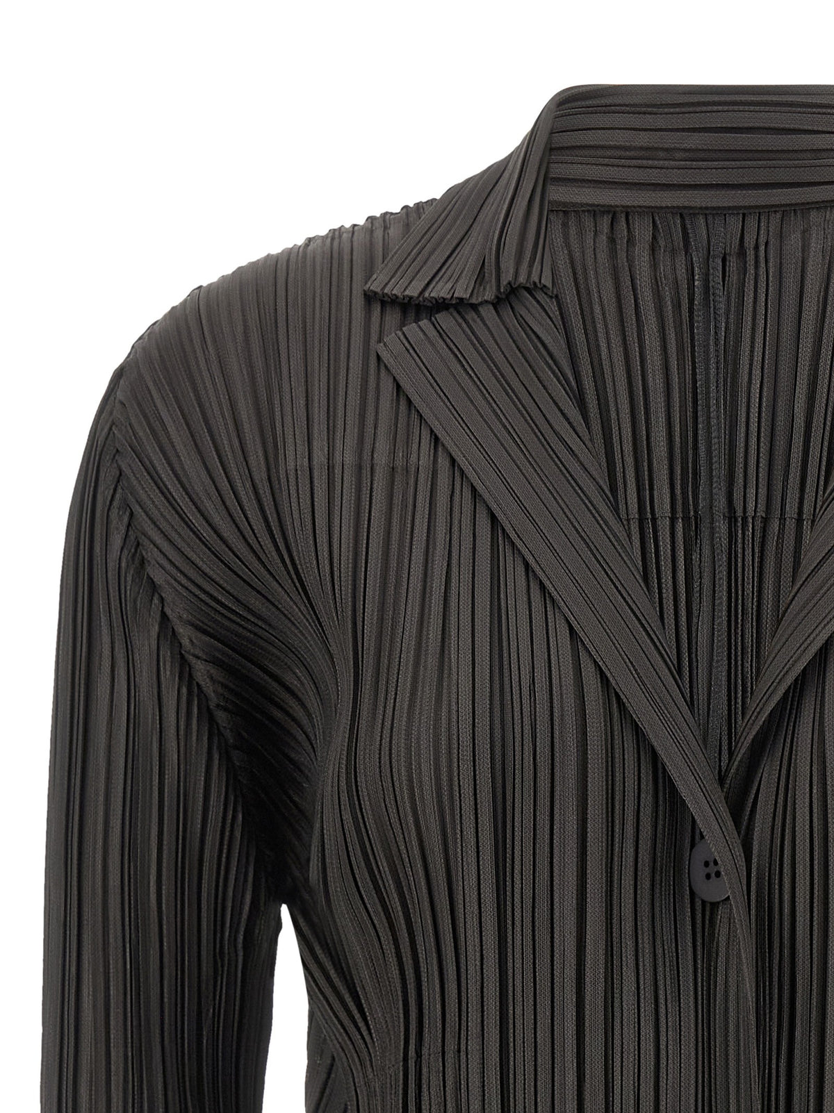 Pleats Please Issey Miyake Pleats Blazer Grey
