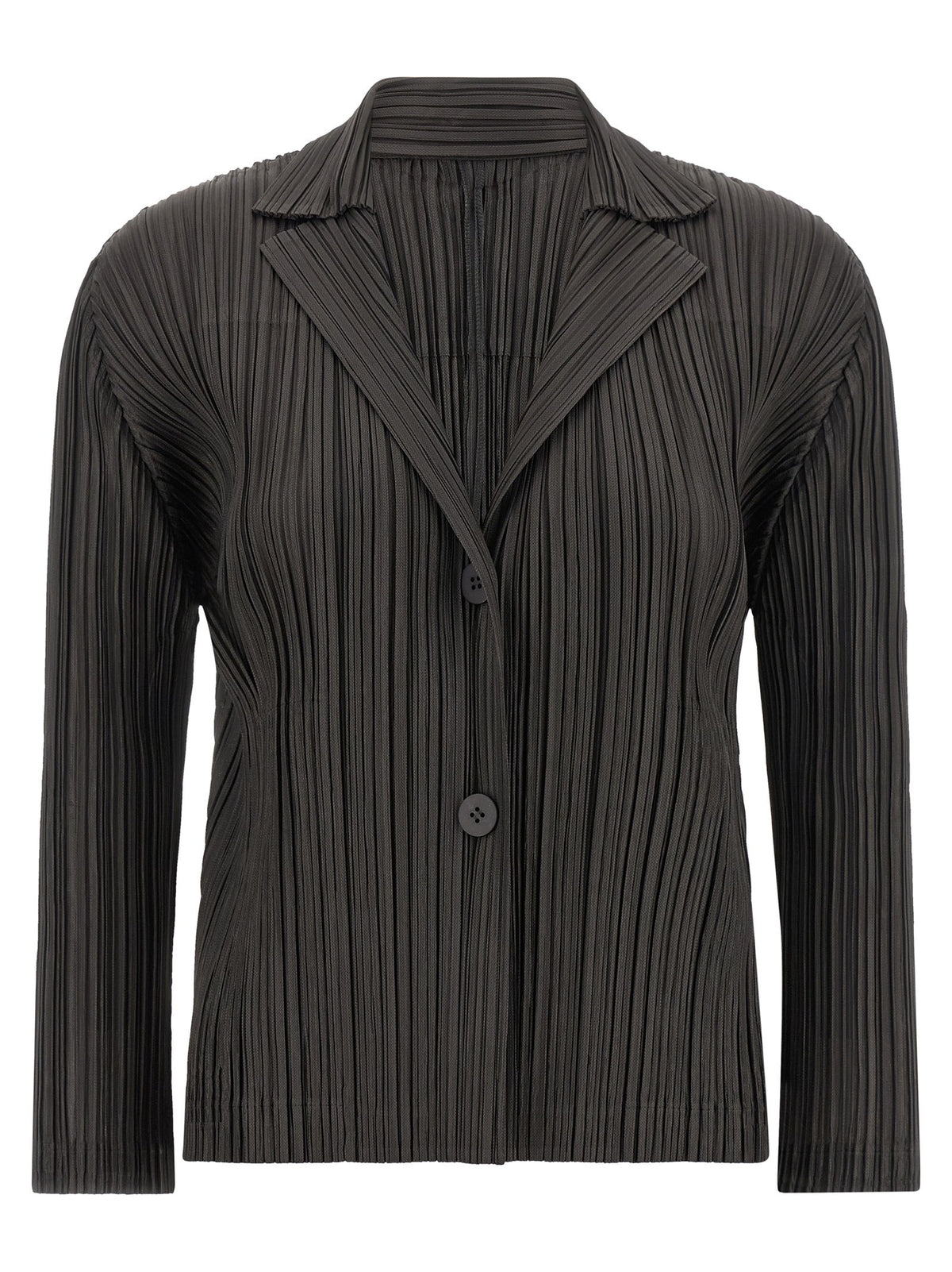 Pleats Please Issey Miyake Pleats Blazer Grey