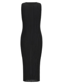 Pleats Please Issey Miyake Black Basics Dress Black, view 2