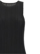 Pleats Please Issey Miyake Black Basics Dress Black, view 3