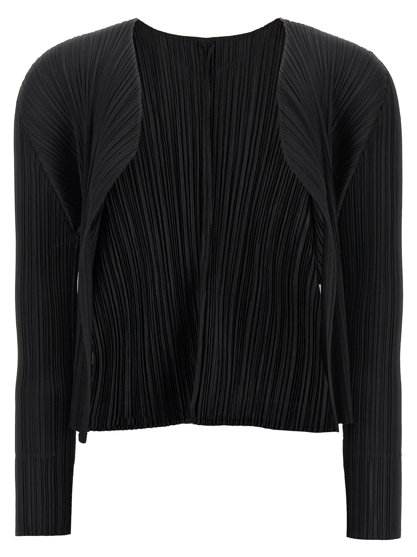 PLEATS PLEASE ISSEY MIYAKE - PLEATS PLEASE ISSEY MIYAKE - ’Basics’ cardigan - Women’s Knitwear