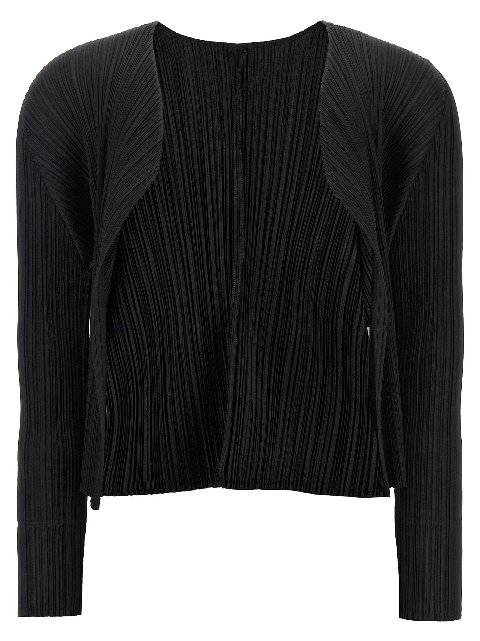 PLEATS PLEASE ISSEY MIYAKE - PLEATS PLEASE ISSEY MIYAKE - ’Basics’ cardigan - Women’s Knitwear