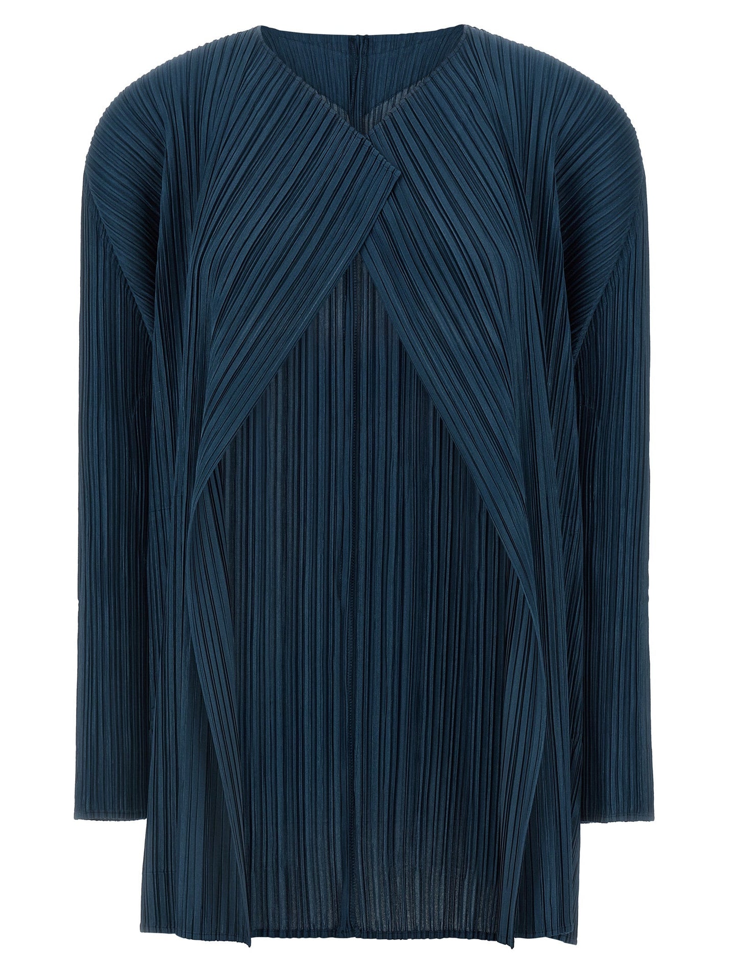 PLEATS PLEASE ISSEY MIYAKE - PLEATS PLEASE ISSEY MIYAKE - ’Mellow Pleats’ cardigan - Women’s Knitwear