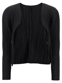 PLEATS PLEASE ISSEY MIYAKE - PLEATS PLEASE ISSEY MIYAKE - ’Basics’ cardigan - Women’s Knitwear