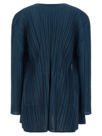 PLEATS PLEASE ISSEY MIYAKE - PLEATS PLEASE ISSEY MIYAKE - ’Mellow Pleats’ cardigan - Women’s Knitwear