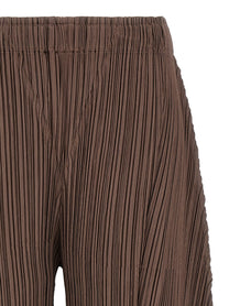 PLEATS PLEASE ISSEY MIYAKE - PLEATS PLEASE ISSEY MIYAKE - ’Thicker Bottoms 2’ pants - Women’s Pants