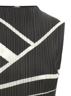 Pleats Please Issey Miyake Fold Line Blouse Grey, view 3