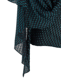 Kiko Kostadinov Plexus Blouse Blue