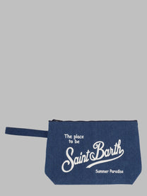 Mc2 Saint Barth Unisex Pochette Aline Blue
