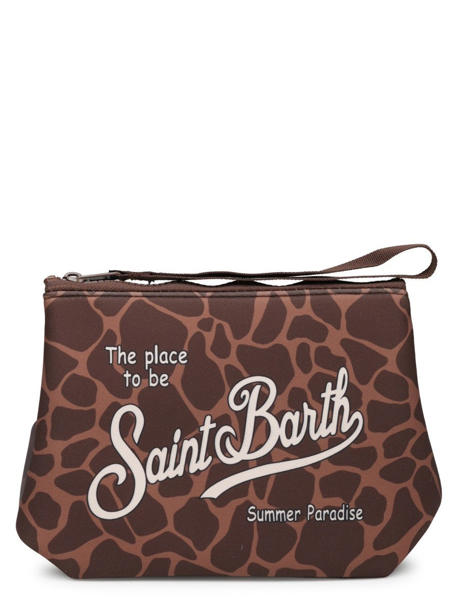 Mc2 Saint Barth Men's Pochette Aline Brown